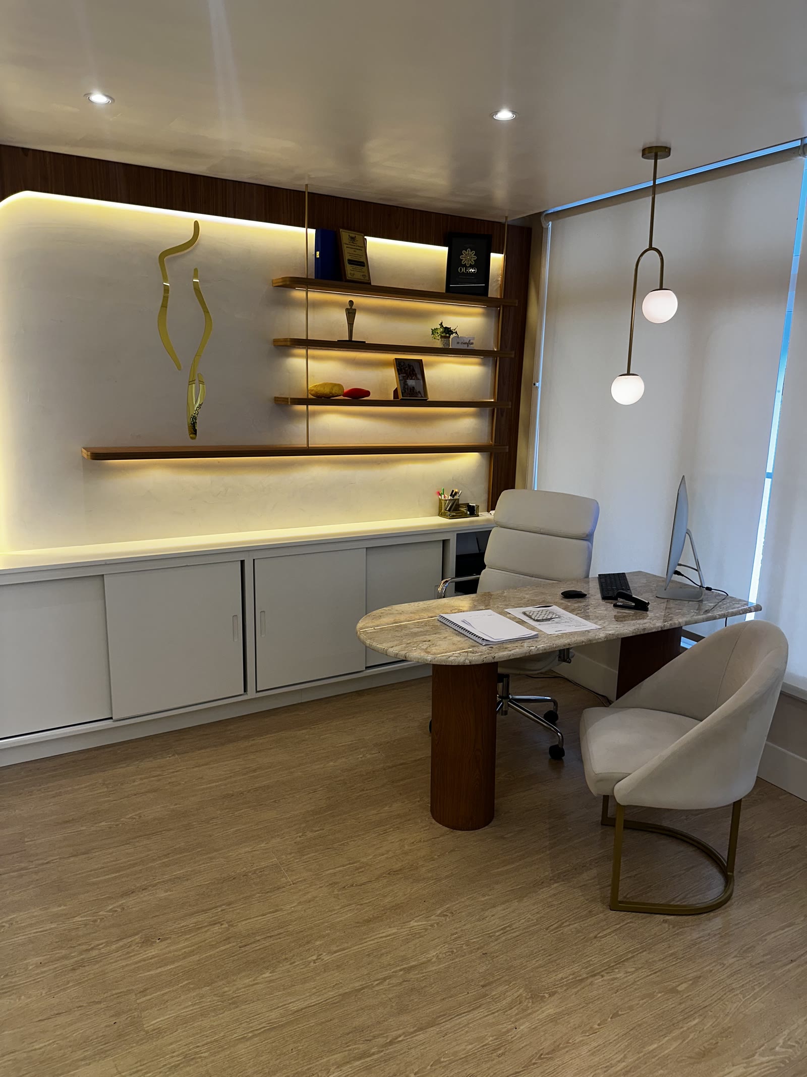 Sala de avaliação — Um ambiente reservado para entender o seu momento.